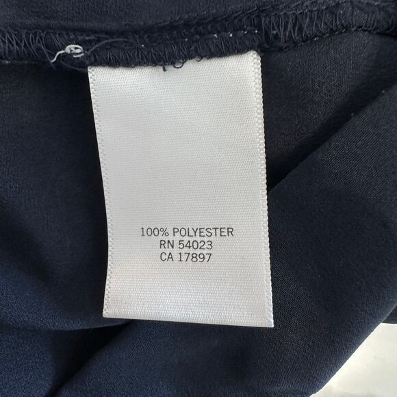 Banana Republic Blouse WMNS S Sleeveless One Shoulder Sheer Lightweight Tank-Top - Picture 6 of 8